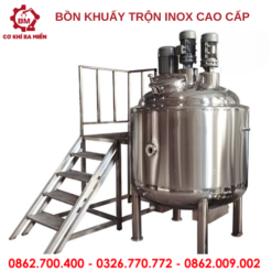 Bồn khuấy trộn hóa chất