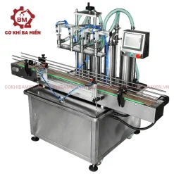 Máy chiết rót 4 vòi tự động