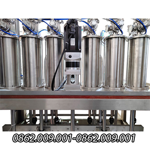 Dây chuyền chiết rót 6 vòi