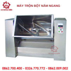 Máy trộn bột nằm ngang