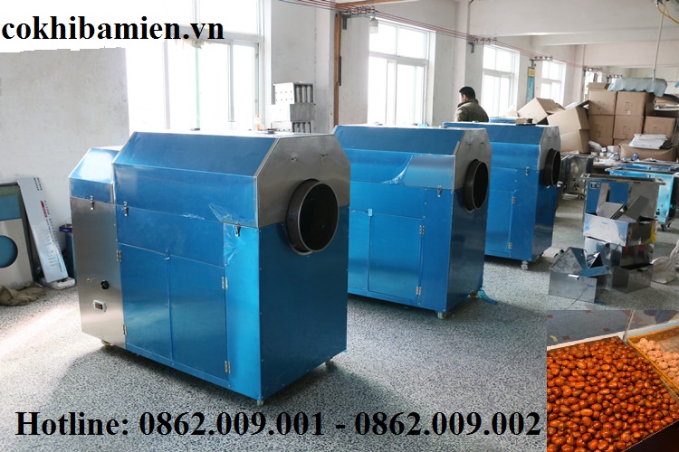 máy rang hạt ngũ cốc