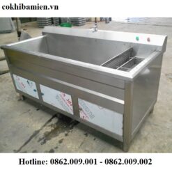 MÁY RỬA RAU BÁN TỰ ĐỘNG