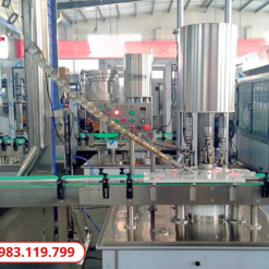 Dây chuyền chiết rót nước yến