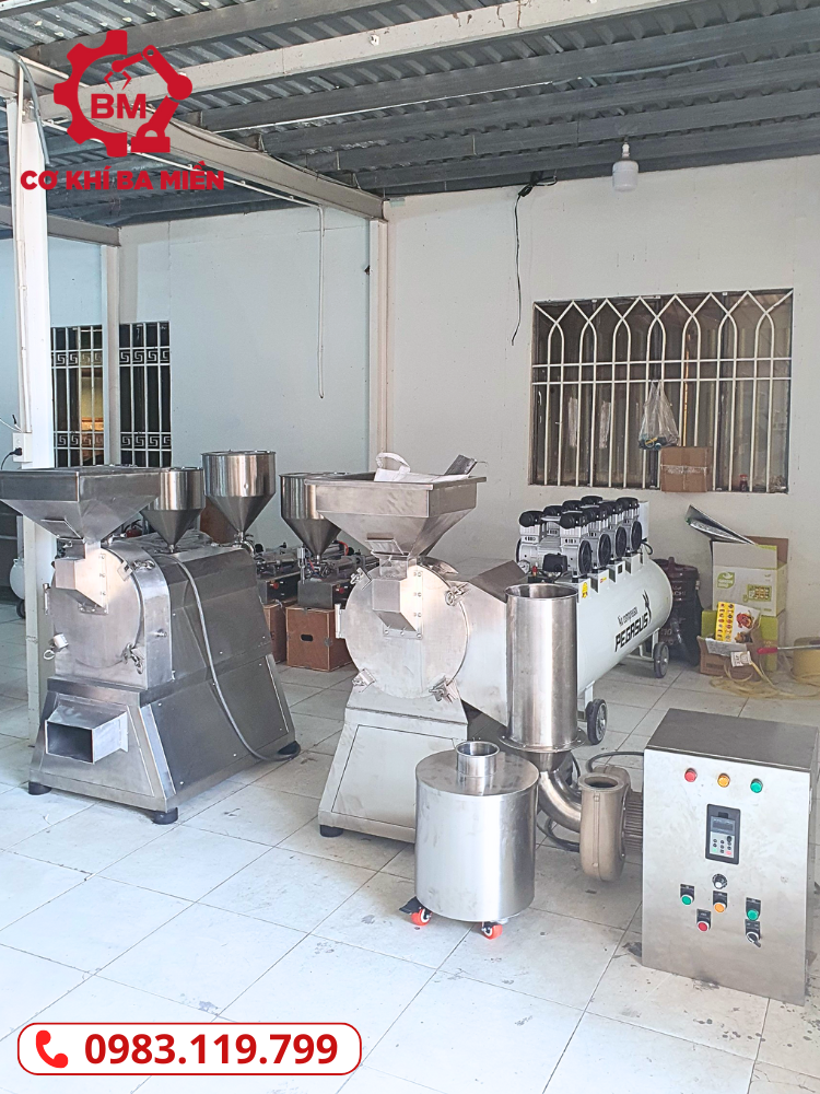 Máy nghiền bột khô công nghiệp
