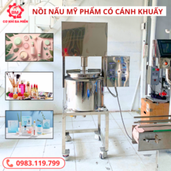 Nồi nấu mỹ phẩm có cánh khuấy