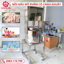 Nồi nấu mỹ phẩm có cánh khuấy