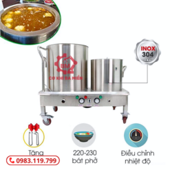 Bộ nồi nấu phở đôi 30-100L