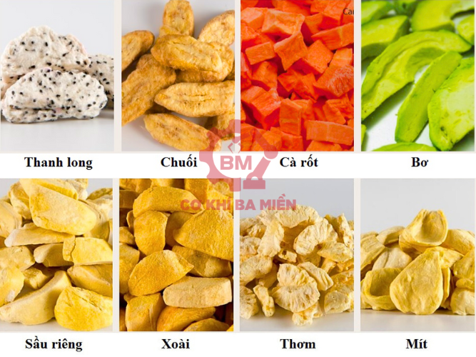 Máy sấy thăng hoa 2000kg (2 tấn)