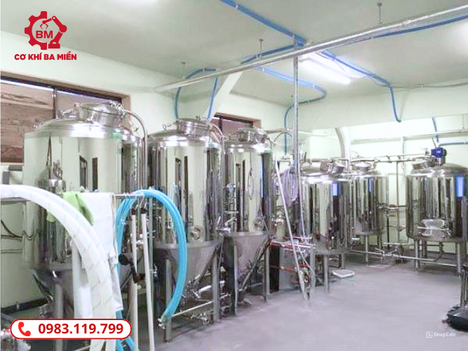Bồn chứa rượu Inox