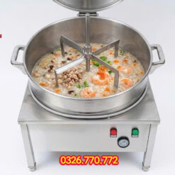 Bồn khuấy gia nhiệt dùng nấu cháo
