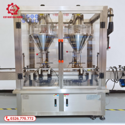 Máy chiết rót bột 2 đầu